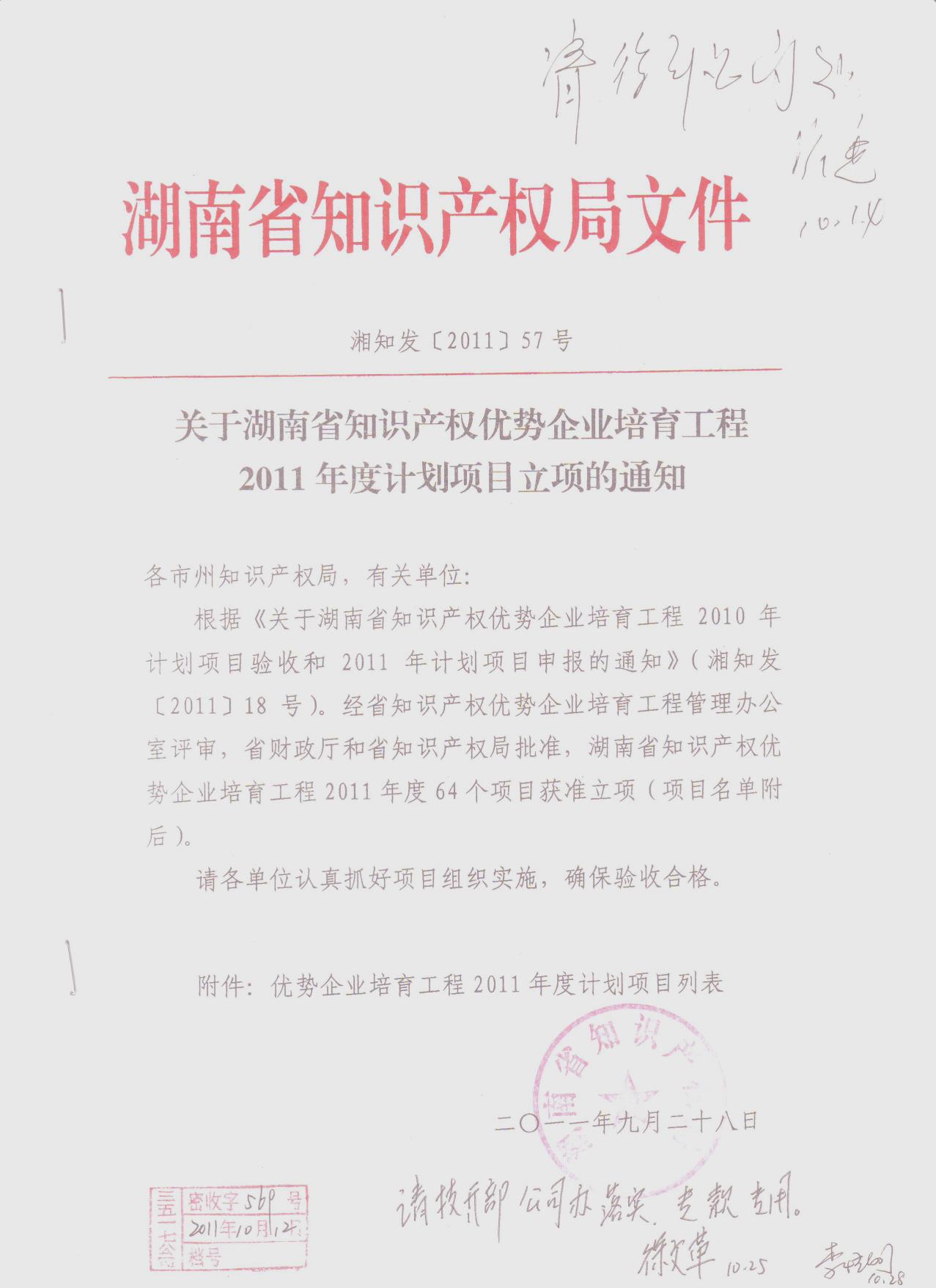 2011年企业专利信息平台建设 (一)
