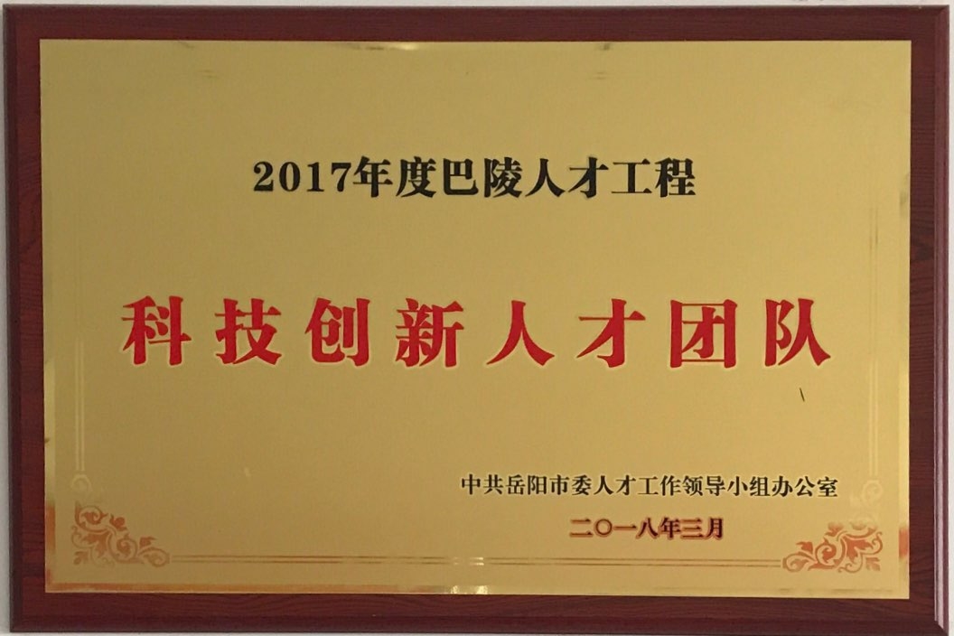 2018年 市科技创新人才团队
